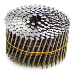 Boite de 4200 clous rouleau Plat 2.5X65mm Annelé Inox304 tête bombée lien plastique