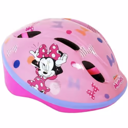 Casque de vélo enfant Disney Minnie Bow-Tique - VOLARE - Taille 52-56 cm - Rose
