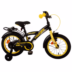 Volare 21376 vélo et accessoire Noir, Jaune