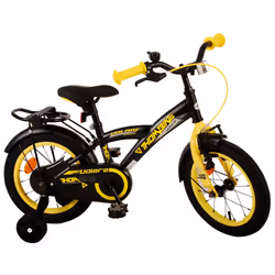 Volare 21376 vélo et accessoire Noir, Jaune