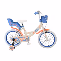 Volare 21717-DR, Vélo de ville, Enfants, Femelle, 73,7 cm (29"), Bleu, Crème, 40,6 cm (16")