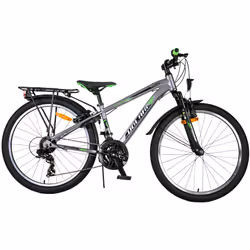 Volare 22543, Vélo de ville, Enfants, Mâle, Argent, 61 cm (24"), Chaîne