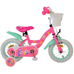 Mattel Vélo fille Barbie 12 Pouces 20 cm Fille Frein à rétropédalage Rose/Vert-menthe