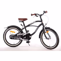 Vélo enfant - VOLARE - 18 pouces - Frein Alloy - Noir - Pour garçon de 4 à 7 ans