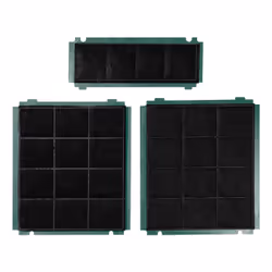 ATAG HF2002, Filtre de hotte, Noir, Vert, Pelgrim, DSG880MAT DSG880ANT, 3 pièce(s)
