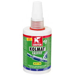 Griffon - Résine anaérobie d'étanchéité Eau/Gaz kolmat EASYFIT-50ML