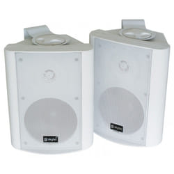 Skytec 100.020 haut-parleur 2-voies Blanc Avec fil 100 W