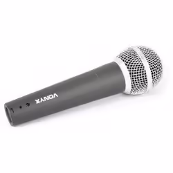 Vonyx DM58, Microphone de studio, 50 - 16000 Hz, Avec fil, 5 m, Gris, Acrylonitrile-Butadiène-Styrène (ABS)