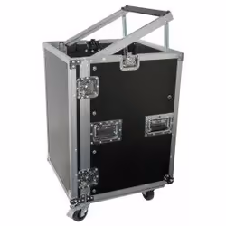Power Dynamics PD-F16U8, Valise de transport, Noir, Aluminium, 525 mm, 595 mm, 830 mm