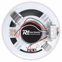 Power Dynamics CSPB6 haut-parleur 1-voie Blanc Avec fil