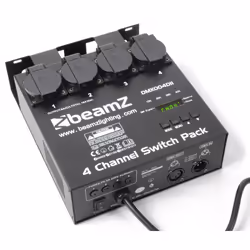 BeamZ DMX512, Noir, 230 V, 50 Hz, 2,3 kg, 210 mm, 260 mm