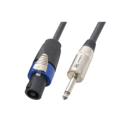 Power Dynamics CX27-5 câble audio 5 m 6,35 mm Speakon Noir