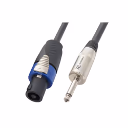 PD-Connex 177581, Mâle, 6,35 mm, Mâle, 10 m, Noir