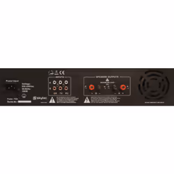 Skytec SPL 1000 2.0 canaux Maison Noir