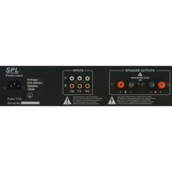 Skytec SPL 500MP3 2.0 canaux Maison Noir