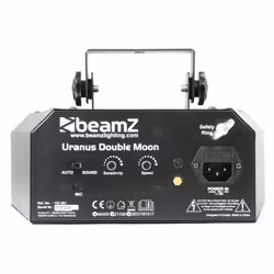 BeamZ Uranus Double Moon Noir