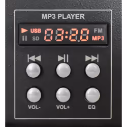 Vonyx STM-3020B 6 canaux 20 - 20000 Hz Noir - Vue supplémentaire 4