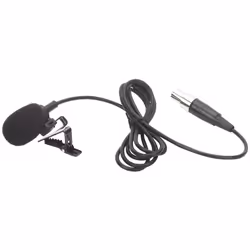 Power Dynamics PDT1, Microphone à clipser, -47 dB, 20 - 20000 Hz, Unidirectionnel, Avec fil, mini XLR (3-pin)