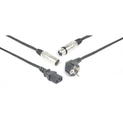 PD-Connex CX02-10 câble de signal 10 m Noir