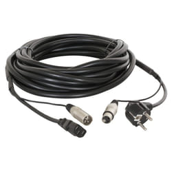 PD-Connex CX02-20 câble de signal 20 m Noir