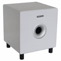Fenton SHFS08W, 200 W, Caisson de basse actif, 22 - 200 Hz, 4 Ohm, 20,3 cm (8"), Blanc