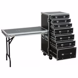 Power Dynamics PD-FA5, Valise de transport, Noir, Aluminium, 525 mm, 520 mm, 967 mm