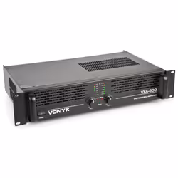 Vonyx VXA-800, 2.0 canaux, 90 dB, 400 W, 300 W, 70 dB, 800 W