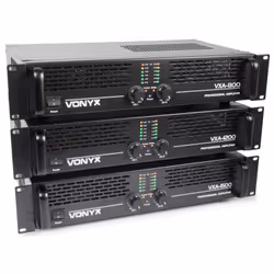 Vonyx VXA-800 2.0 canaux Spectacle/Scène Noir