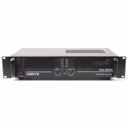 Vonyx VXA-3000 2.0 canaux Spectacle/Scène Noir