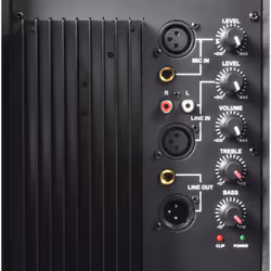 Vonyx SPJ-1500A Système d'adresse publique autoportant 400 W Noir - Vue supplémentaire 5