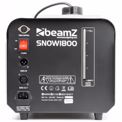 BeamZ SNOW1800 Canon à neige artificielle