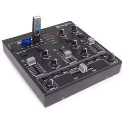 Vonyx STM-2250, 4 canaux, Noir