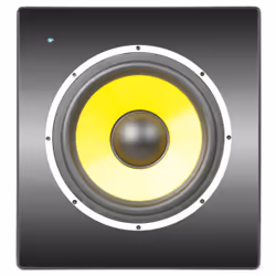 Power Dynamics Galax 10S Noir, Jaune Caisson de basse actif 175 W