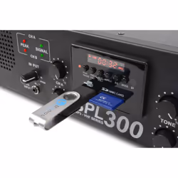 Skytec SPL 300VHF 2.0 canaux Maison Blanc