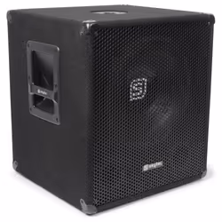 Skytec SMWBA15, 300 W, Caisson de basse actif, 20 - 200 Hz, 40 - 20000 Hz, 8 Ohm, 38,1 cm (15")