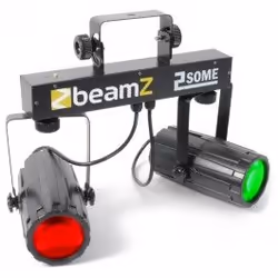 BeamZ 2-Some, Noir, LED, 114 lampe(s), Bleu, Vert, Rouge, Blanc, 0 - 20, Secteur