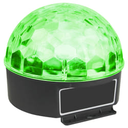 Max Magic Jelly DJ Ball Adapté à une utilisation à l'intérieur Stroboscope discothèque Noir, Vert