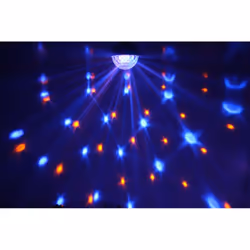 Max Magic Jelly DJ Ball Adapté à une utilisation à l'intérieur Stroboscope discothèque Noir, Vert