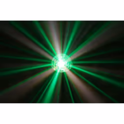 Max Magic Jelly DJ Ball Adapté à une utilisation à l'intérieur Stroboscope discothèque Noir, Vert - Vue supplémentaire 4