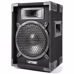 Max MAX8 haut-parleur 2-voies Noir Avec fil 400 W