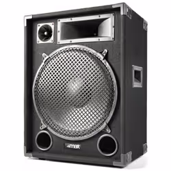 Max MAX12 haut-parleur 2-voies Noir Avec fil 700 W