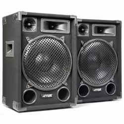 Max MAX12 haut-parleur 2-voies Noir Avec fil 700 W