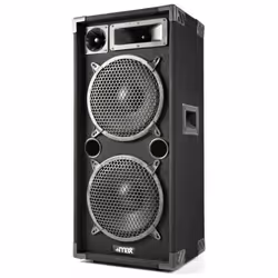 Max MAX210 haut-parleur 3-voies Noir Avec fil 1000 W