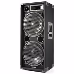 Max MAX212 haut-parleur 3-voies Noir Avec fil 1400 W