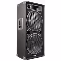 Max MAX215, 3-voies, Avec fil, 2000 W, 30 - 18000 Hz, 8 Ohm, Noir