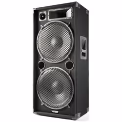 Max MAX215 haut-parleur 3-voies Noir Avec fil 2000 W
