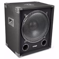 Max MAX15SUB Noir Caisson de basse actif 1200 W
