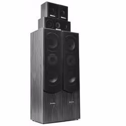 Fenton 100.330, 5.0 canaux, 335 W, Home cinéma, Noir, Noyer, Bois, 360 W, 20 - 20000 Hz