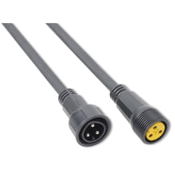 BeamZ WH128/10 multiprise 10 m Extérieure Noir