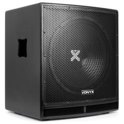 Vonyx SWP15 Noir Caisson de basse actif 800 W